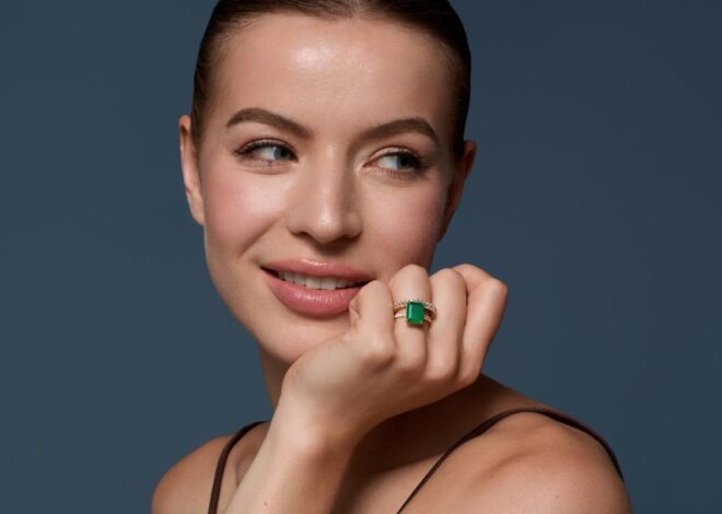 Begin Your Love Story with a Classic Cluster Engagement Ring
