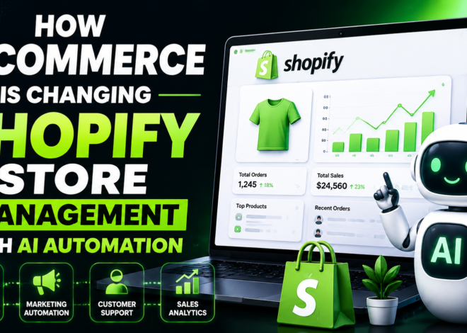How AICommerce Is Changing Shopify Store Management With AI Automation