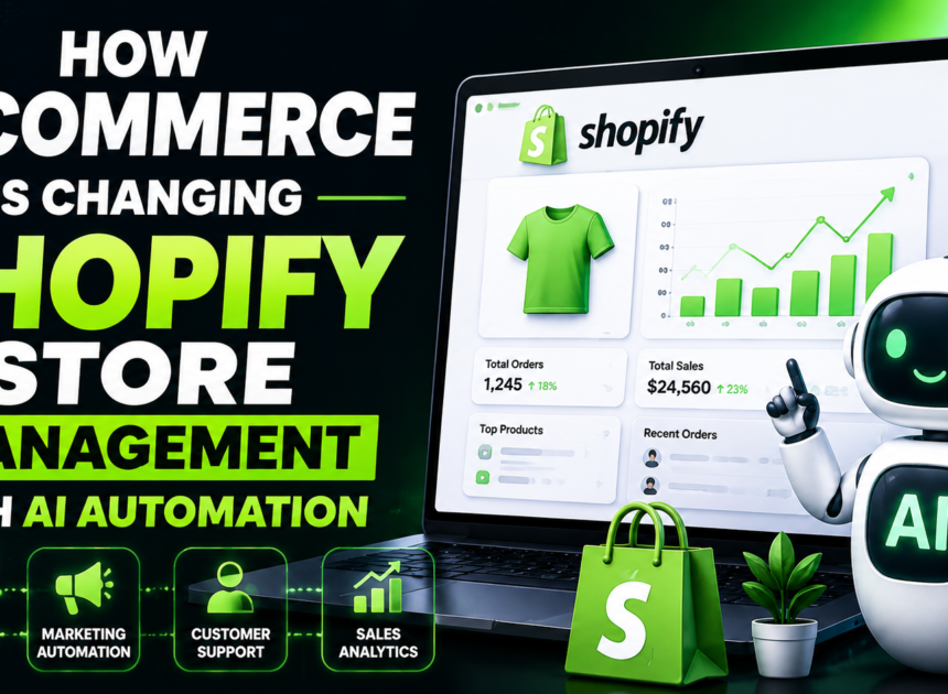 How AICommerce Is Changing Shopify Store Management With AI Automation