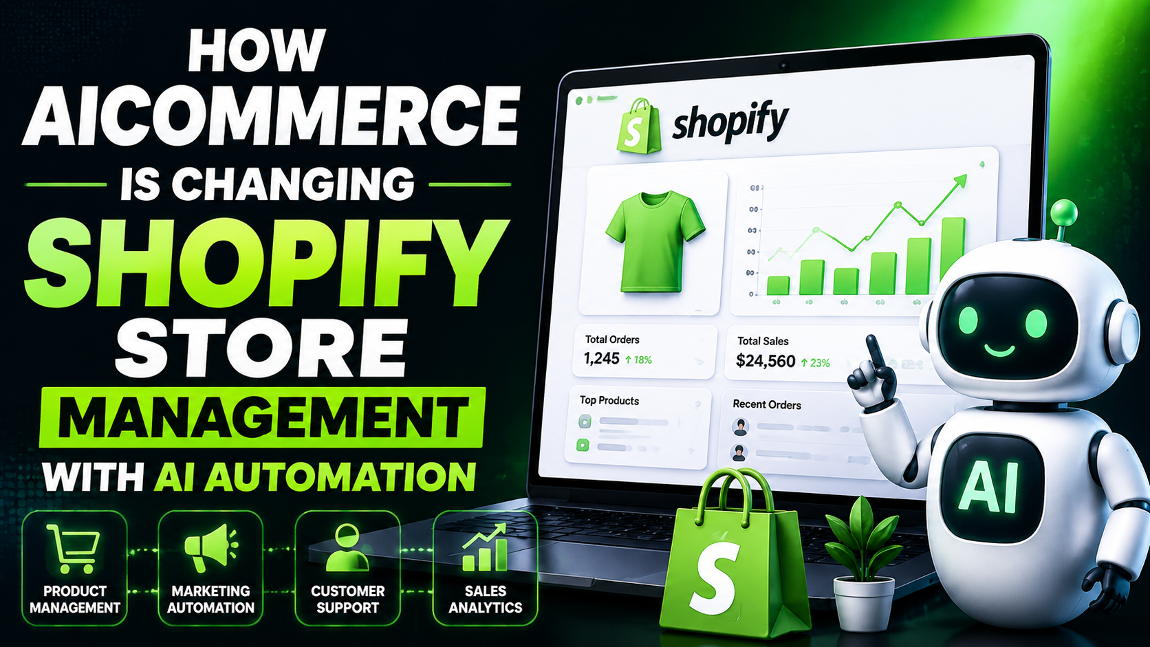How AICommerce Is Changing Shopify Store Management With AI Automation